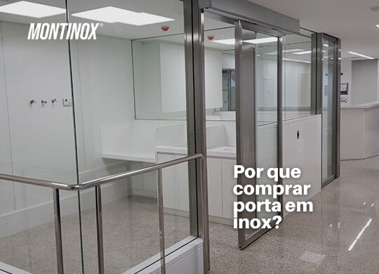 Por que comprar porta em inox?